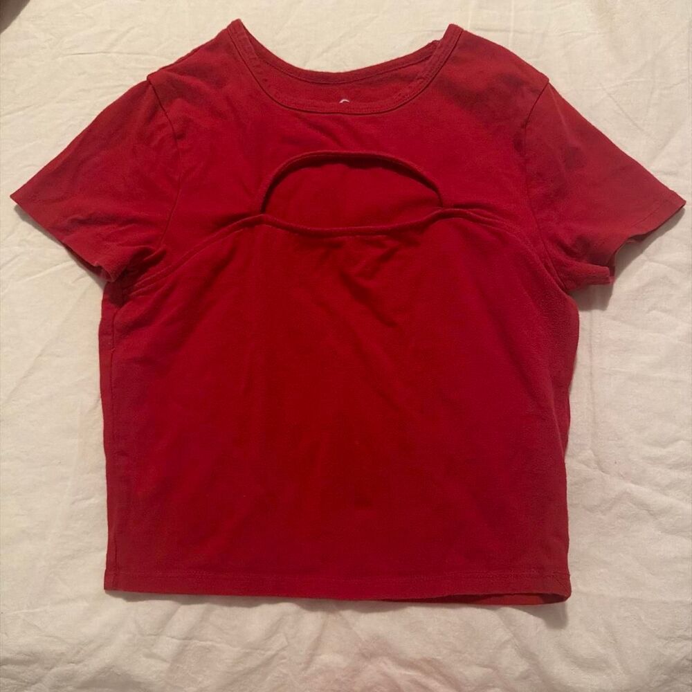 Hollister Red Crop Top